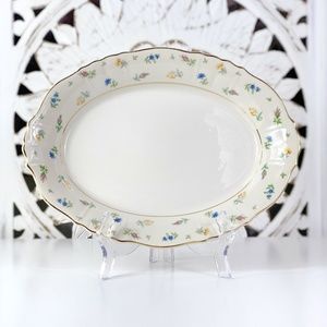 Vintage Federal Shape 12" Oval Serving Platter